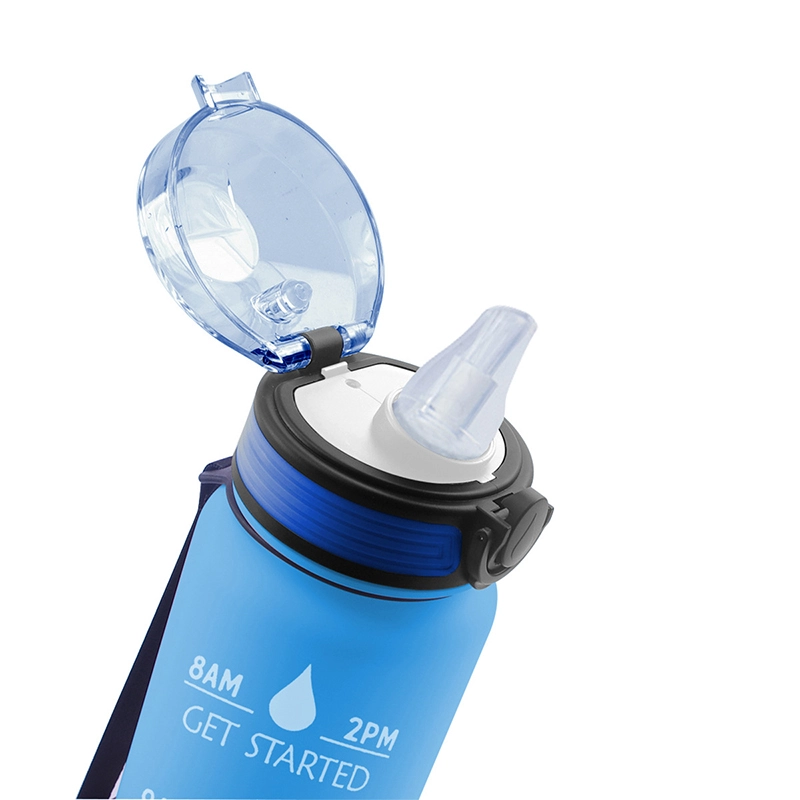 With Straw Strainer Sport Plastic Bottles